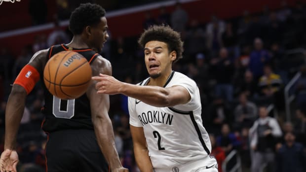 Brooklyn Nets forward Cameron Johnson